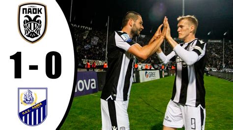 paok vs lamia results